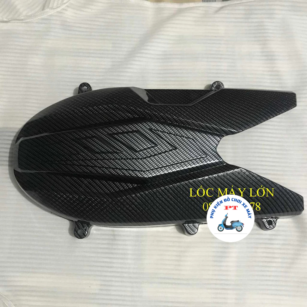 Ốp Carbon Lốc máy lớn Honda Air Blade (AB) 2016, 2017, 2018, 2019 - Phụ kiện đồ chơi xe máy Honda Ai
