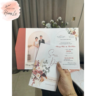 Thiệp cưới TP34 Thiệp Cưới In Ảnh