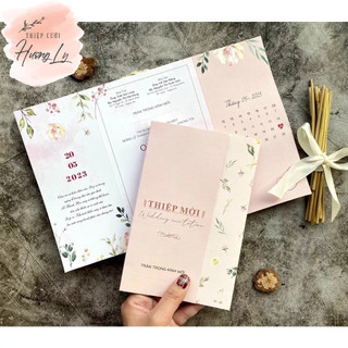 Thiệp Cưới Gập 3 TP43