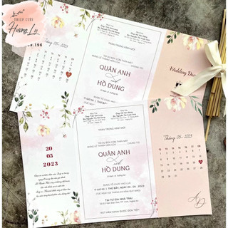 Thiệp Cưới Gập 3 TP43