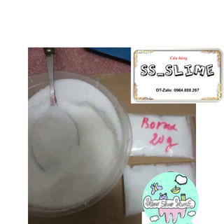 Bột borax/hàn the 100g (nguyên liệu làm slime) ( bán sỉ)