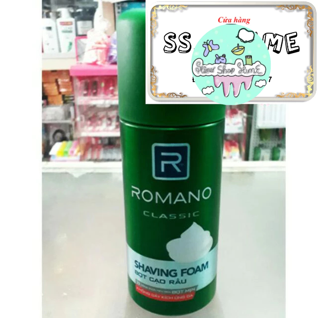 Bọt cạo râu Romano
