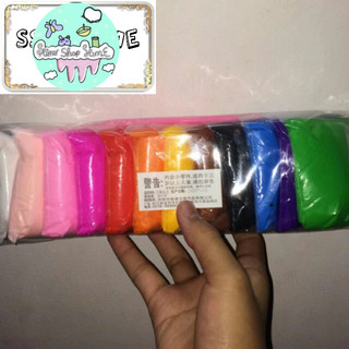 Bịch 12 màu đất sét nhật superclay làm slime