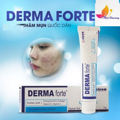 Derma Forte giảm mụn - Gel giảm mụn, giảm thâm Derma Forte 15g