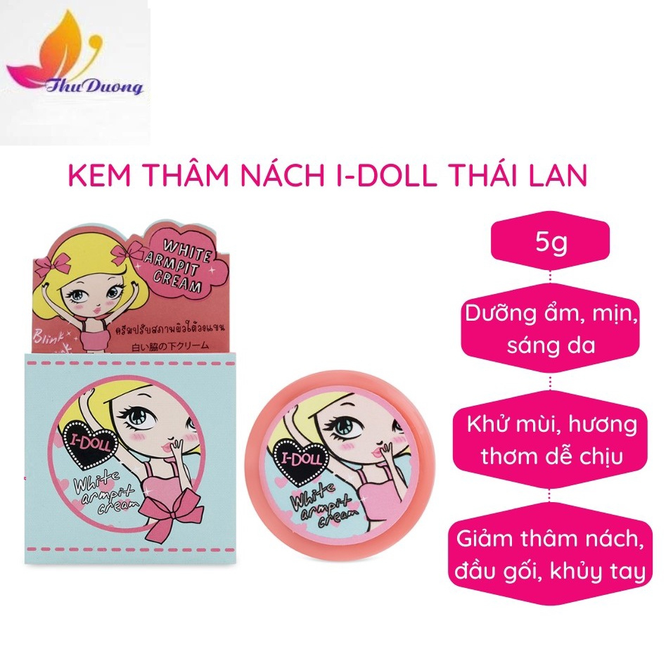 KEM DƯỠNG GIẢM THÂM NÁCH IDOL WHITE ARMPIT CREAM THÁI LAN