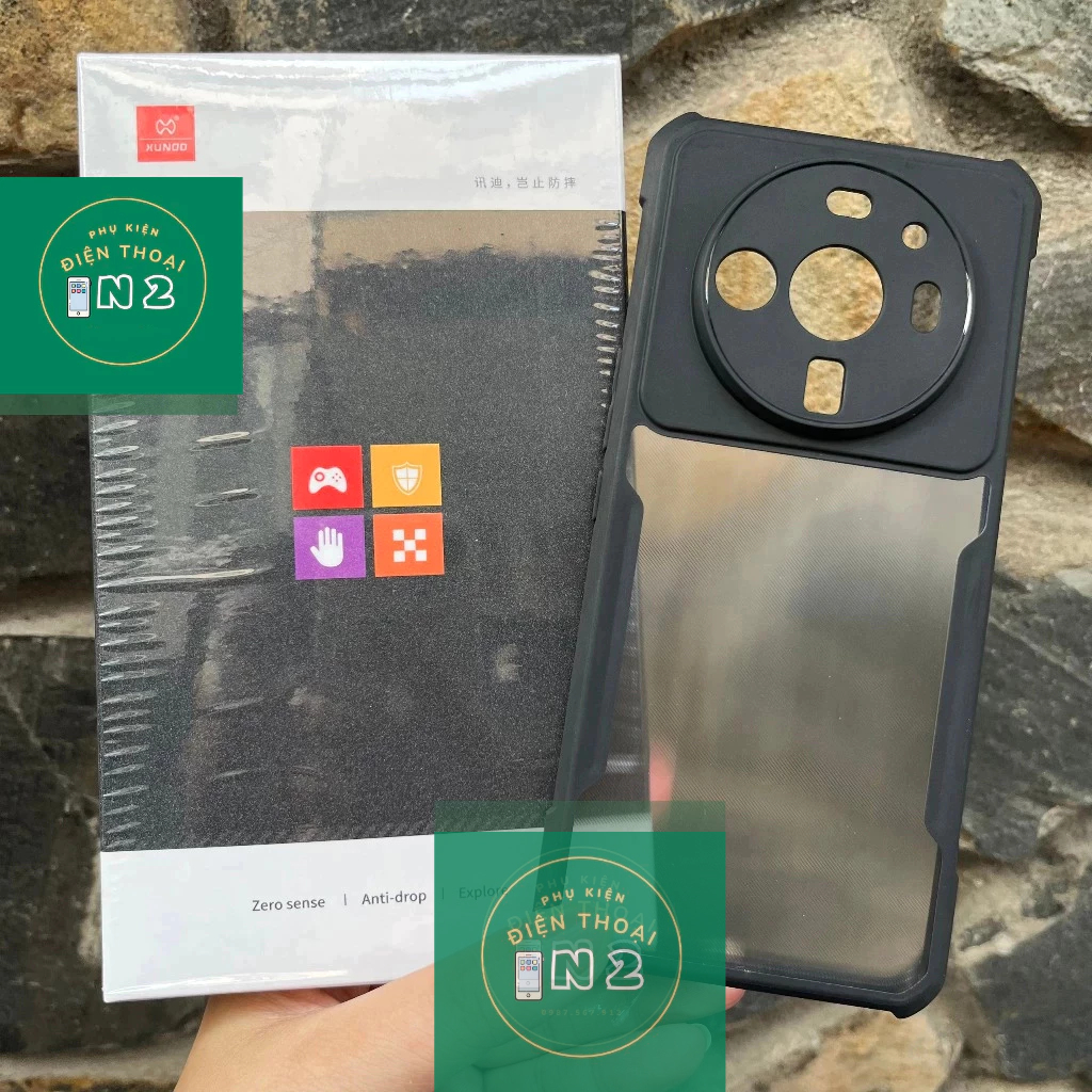 Ốp Lưng XUNDD Nhám Xiaomi Mi 12S Ultra Chính Hãng Chống Bám Vân Tay Chống Sốc