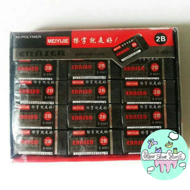 SET 30 VIÊN GÔM TẨY ĐEN