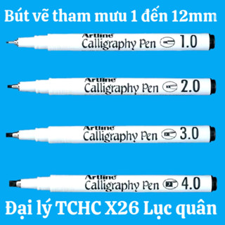 Bút vẽ tham mưu kỹ thuật 1 đến 12mm
