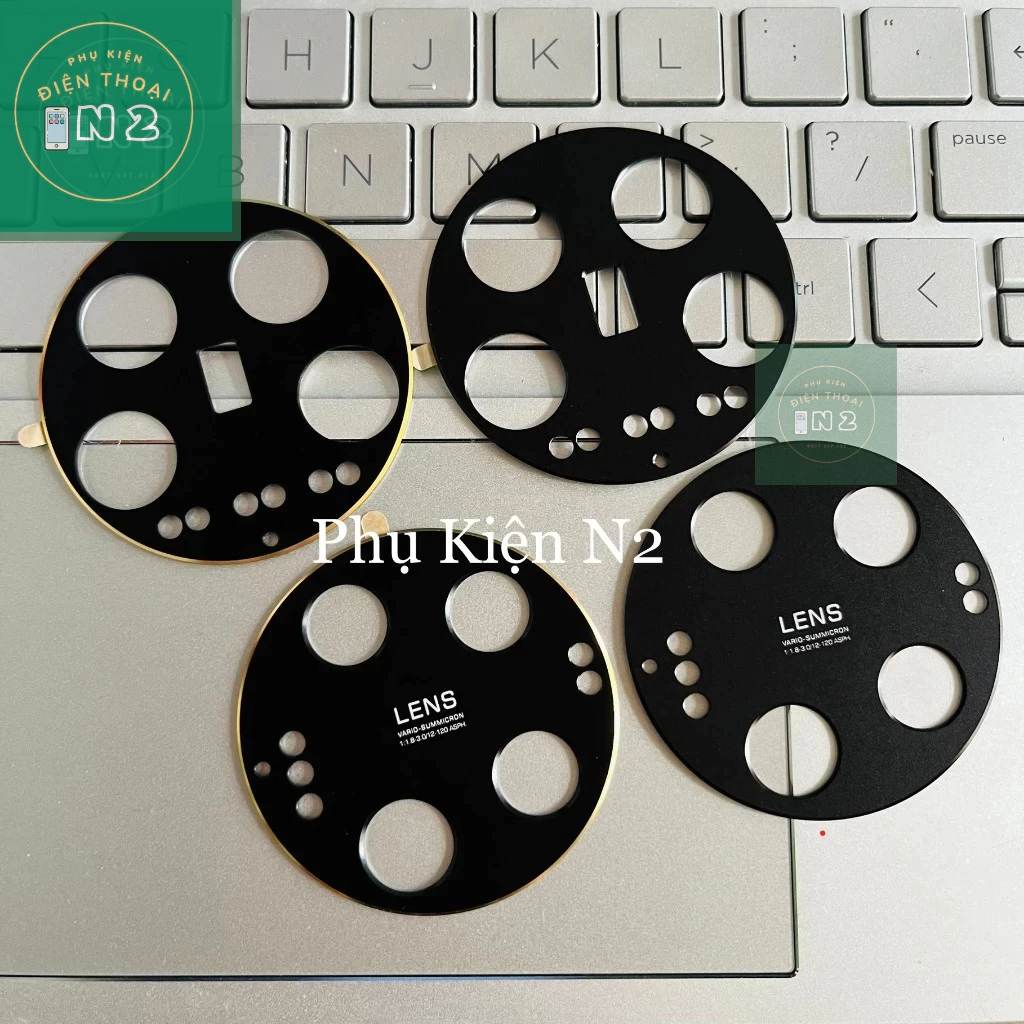 Khung Nhôm Kim Loại Xiaomi Mi 14 Ultra / Mi 13 Ultra / Mi 13 Bảo Vệ Camera Viền Vàng và Đen