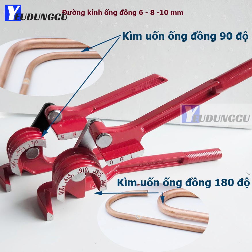 Vam Uốn Ống Đồng Điều Hòa 6/8/10mm CT369A – Kìm 3 Trong 1 Cho Thợ Điện Lạnh