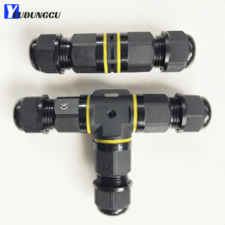Cút Nối Dây Điện IP68 Chống Nước Jack Ngoài Trời Chịu Nước An Toàn Cho Đèn Led Và Hệ Thống Điện