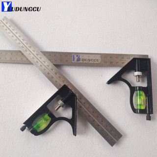 Thước Ke Góc Vuông Và Góc 45 Độ Đa Năng 30cm – Công cụ lý tưởng cho thợ cơ khí, thợ mộc