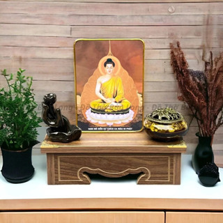  Kệ gỗ để bàn kê tượng phật kê mô hình figure đôn gỗ kê cây cảnh đồ trang trí decor nhà cửa gỗ mdf chất lượng cao 033 