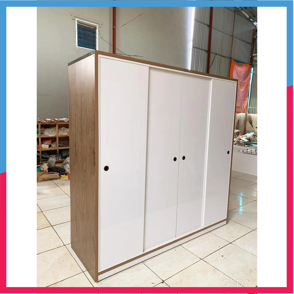 Tủ 4 cánh lùa cho bé