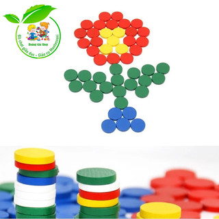 100 xu gỗ màu Montessori