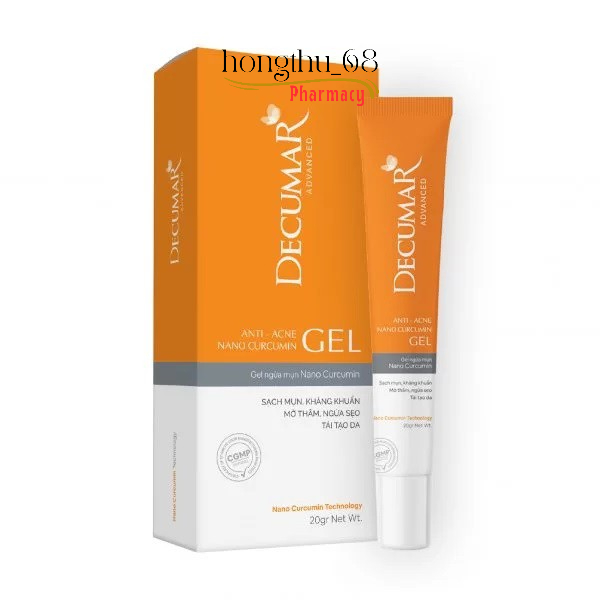 Gel ngừa mụn DECUMAR  Advanced tuýp 20g