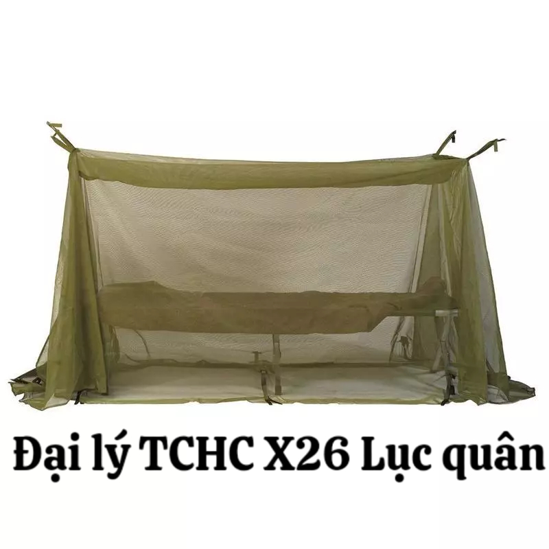Màn tuyn bộ đôi kích thước 0,8mx1,9m xanh rêu, màn chống muỗi , màn sinh viên dã ngoại