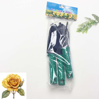 Bộ dụng cụ làm vườn 3 món xẻng, cào mini
