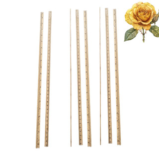 Thước gỗ đo mm, thước dài 1 mét ( 100cm )