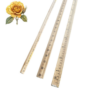 Thước gỗ đo mm, thước dài 1 mét ( 100cm )