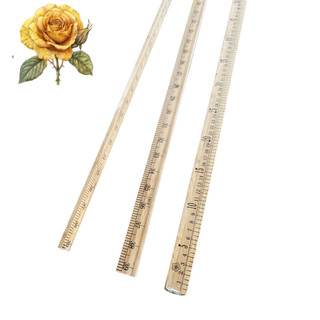 Thước gỗ đo mm, thước dài 1 mét ( 100cm )