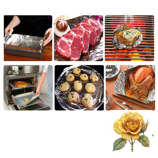 Giấy bạc nướng thịt cá cuộn 5m x khổ 45cm