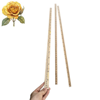 Thước gỗ đo mm, thước dài 1 mét ( 100cm )