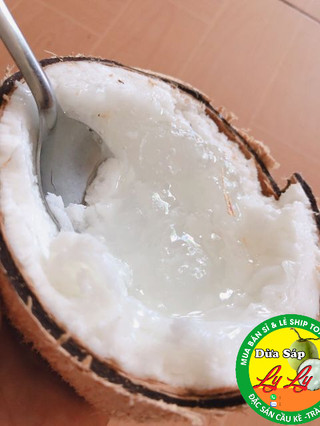 Dừa Sáp Bi 700g đặc ruột