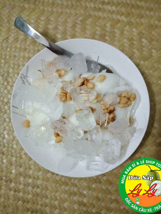 DỪA SÁP LỎNG 4 LÀM MỨT SINH TỐ