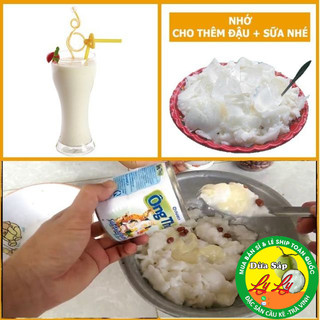 DỪA SÁP LỎNG 4 LÀM MỨT SINH TỐ