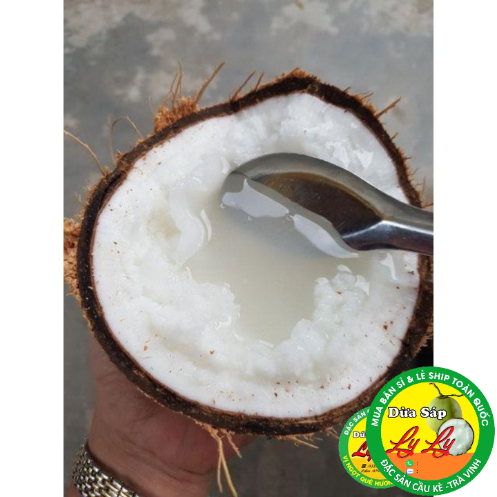 Dừa Sáp Bi 700g đặc ruột