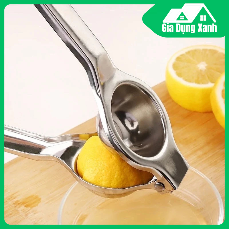 Dụng cụ vắt chanh inox (kẹp vắt chanh) GDX