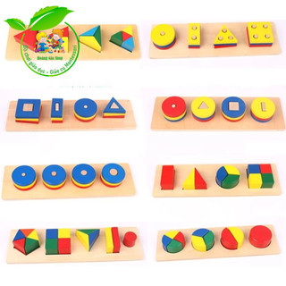 Lắp ghép và thả hình 0-3 tuổi