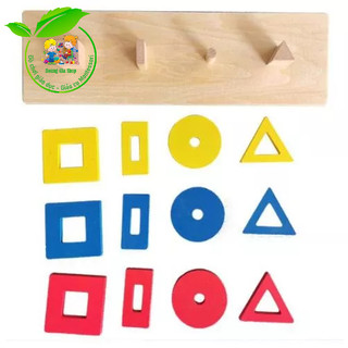 Lắp ghép và thả hình 0-3 tuổi
