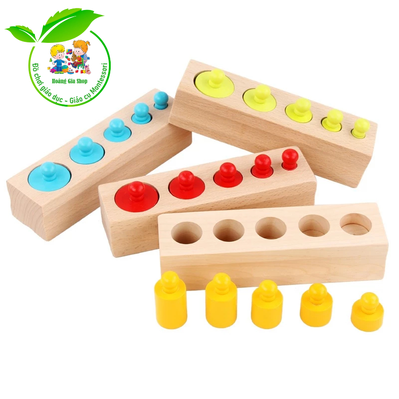 Bộ trụ có núm màu mini