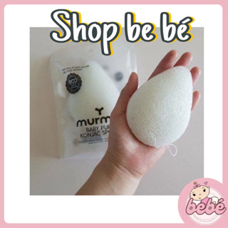 BÔNG TẮM MURMUR HỮU CƠ HÀN QUỐC CỰC MỀM CHO TRẺ TỪ SƠ SINH - MADE IN KOREA - SHOP BE BÉ