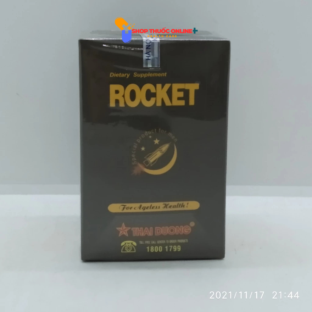 Viên uống ROCKET hộp 10 GÓI (che tên)