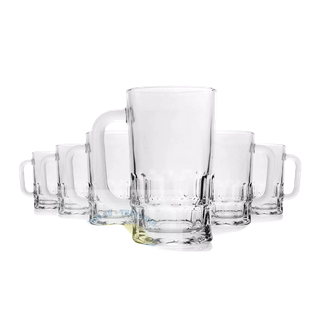 Bộ 6 Ly Thủy Tinh Uống Cà Phê 385ml - 131-Cẩm Đạt