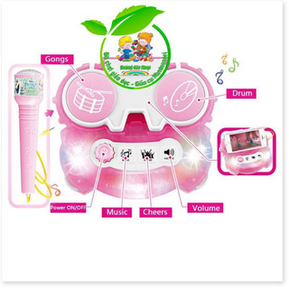 Micro đồ chơi hát karaoke có chân đế