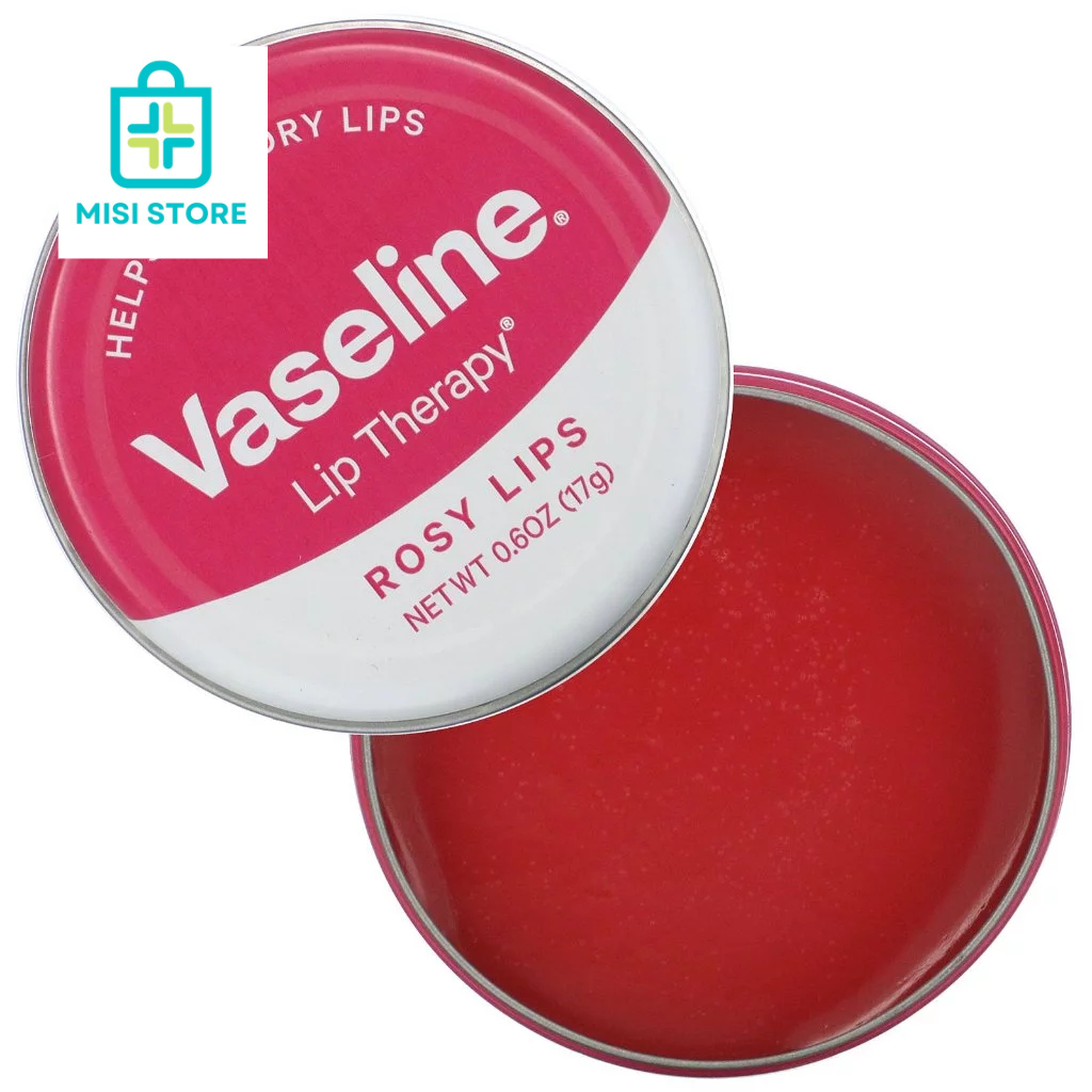 Son dưỡng môi Vaseline Lip Therapy 20g UK màu hồng dễ thương ( Vaseline )