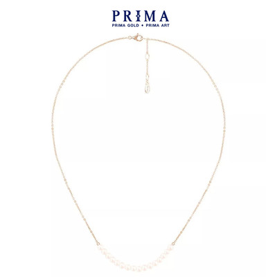 PRIMA Vòng Cổ Vàng 9K đính Kim Cương - BST Love Letter -  991N0027