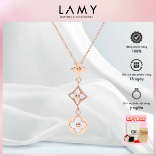 Dây chuyền nữ CDE Four Leaves Necklace Rose Gold CDE6025RG