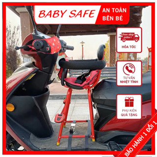 [Tặng gối] Ghế ngồi xe máy đa năng bán chạy cho bé TD01 đặt trước cho xe LEAD, VISION, SH, VESPA xe điện cho trẻ em (4)