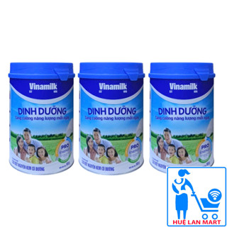Combo 3 Lon Sữa Bột Vinamilk Nguyên Kem Có Đường Hộp 900g (Phù hợp với mọi lứa tuổi)