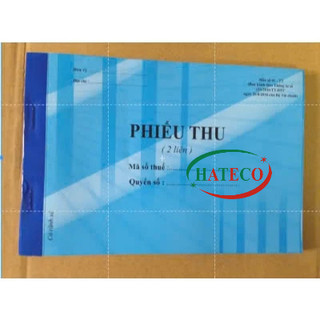 Phiếu thu 1 liên 50 tờ , 2 liên 100 tờ A5 dày - giấy giới thiệu, hóa đơn bán lẻ, phiếu nhập xuất kho