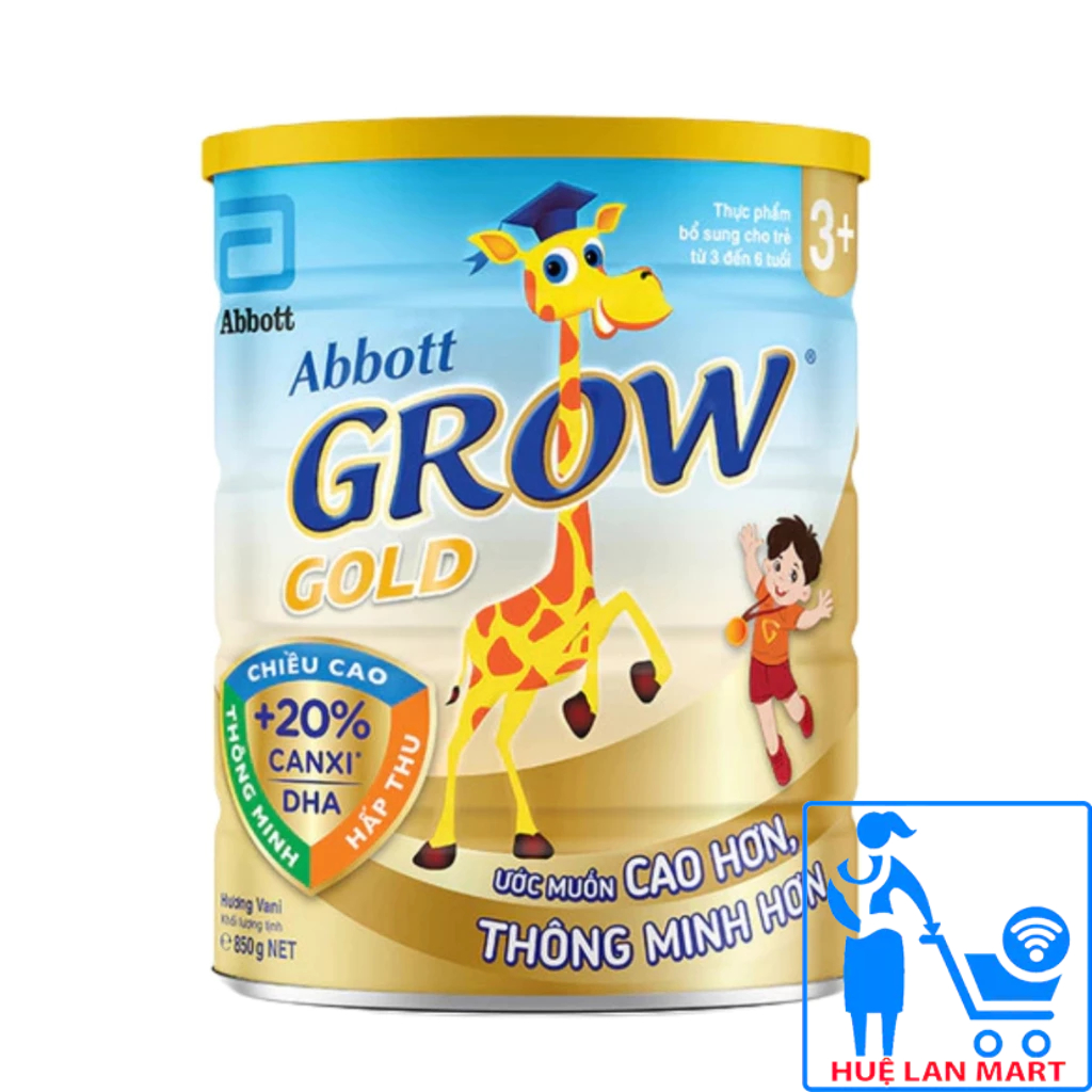 Sữa bột Abbott Grow Gold 3+ Hộp 800g