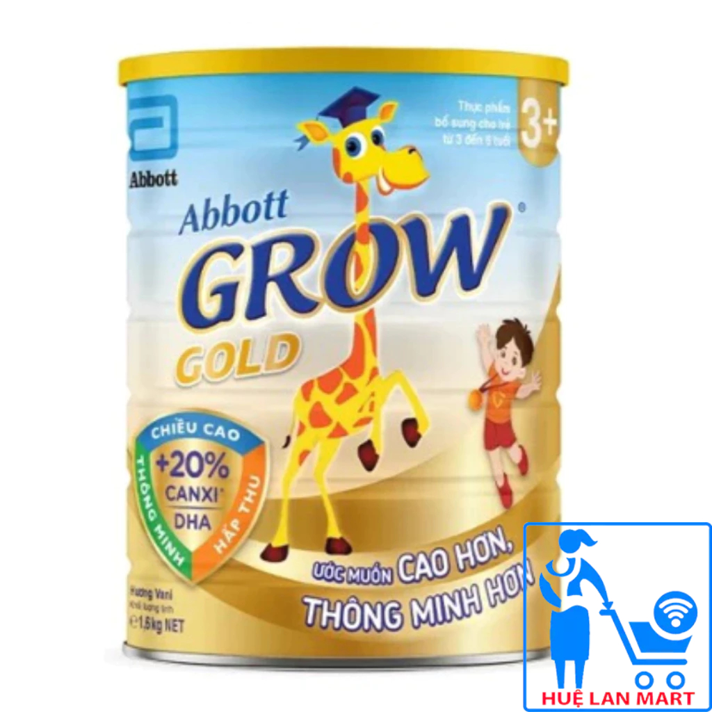 Sữa bột Abbott Grow Gold 3+ Hộp 1,6kg