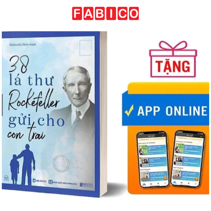 Sách 38 Lá Thư Rockefeller Gửi Cho Con Trai (Tái bản 2025)