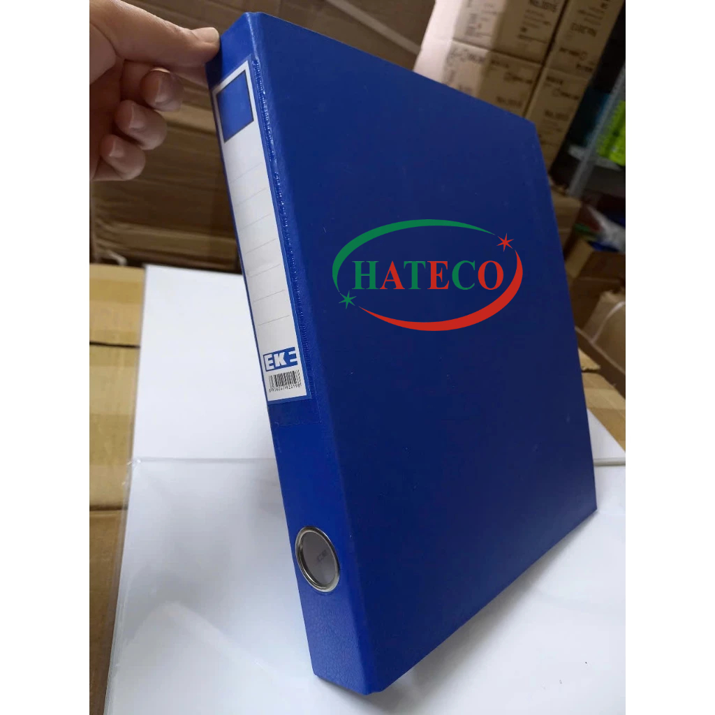 FILE CÒNG NHẪN EKE 3.5CM - CÒNG CHỮ D/ CHỮ O - BÌA CÒNG LƯU TRỮ GIẤY TỜ TÀI LIỆU A4 CHẤT LIỆU SI/ NHỰA