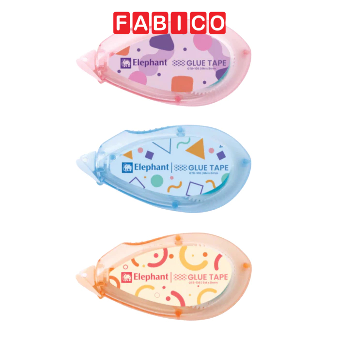 Băng Dính Kéo 2 Mặt Elephant Glue Tape 6m x 8mm